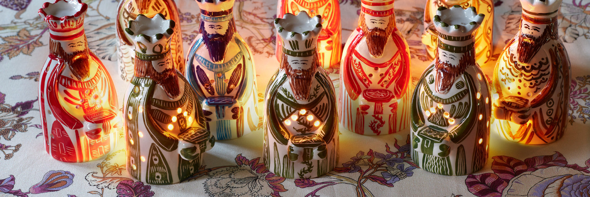 Christmas Candle Holders