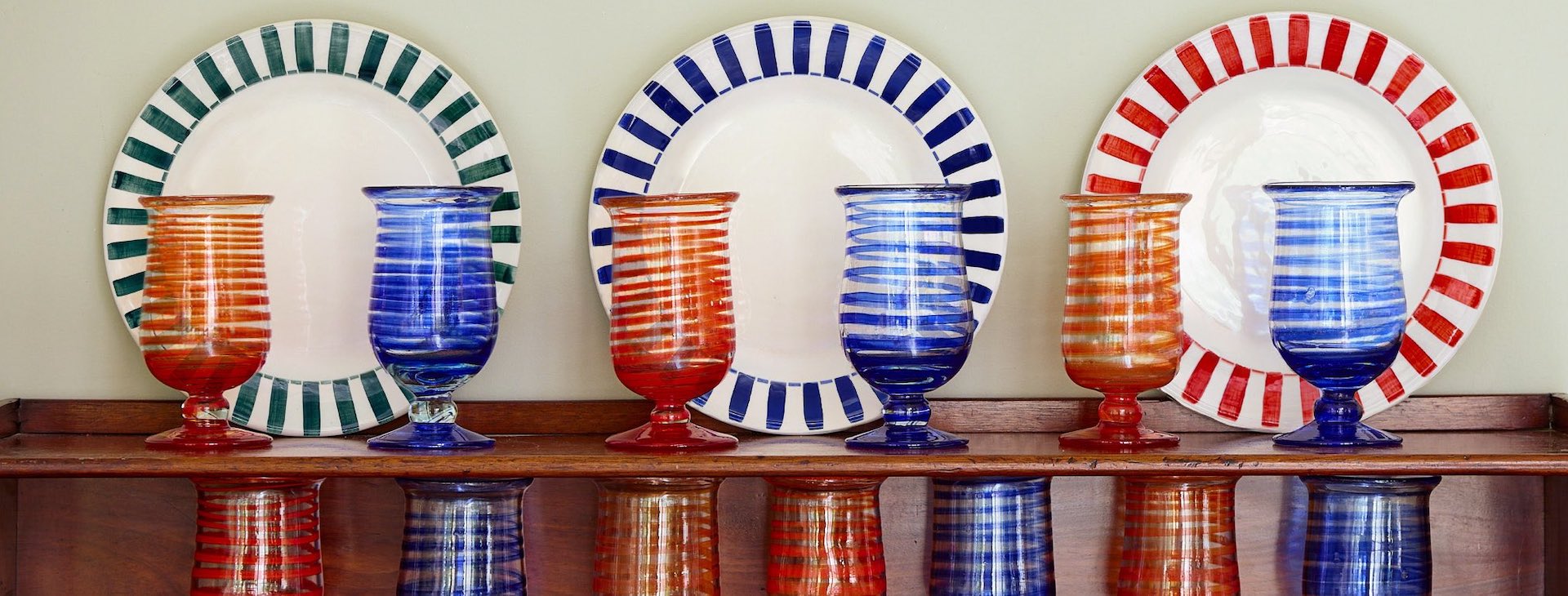 Spiral Glassware
