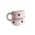 Personalised Love Heart Mug