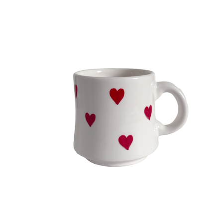 Personalised Love Heart Mug