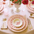 Powder Pink Tassel Dessert Plate