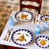 Orange Zigare Fruit Side Plate