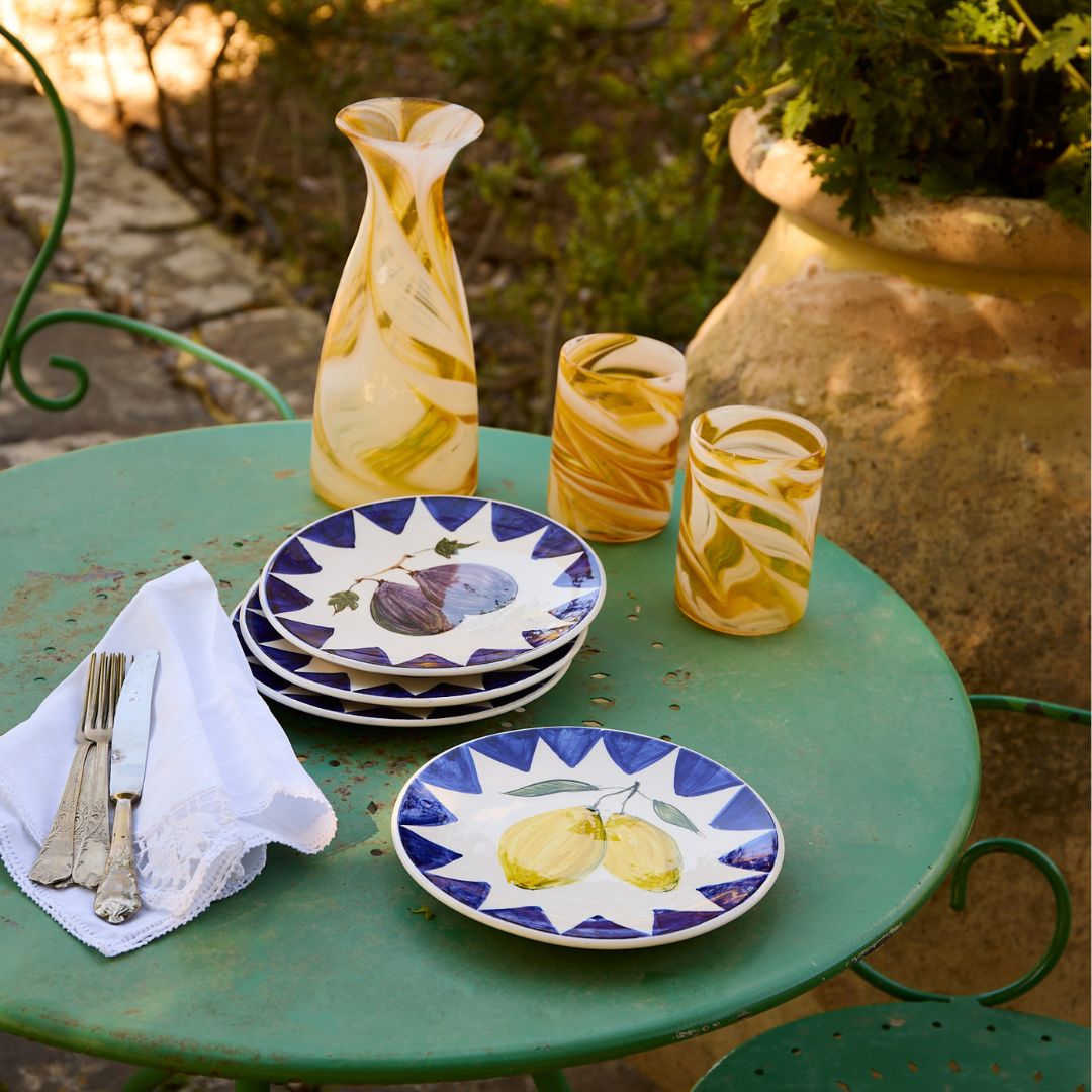 Lemon Zigare Fruit Side Plate