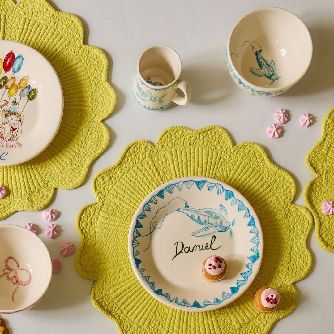 Personalised Turquoise Children’s Set