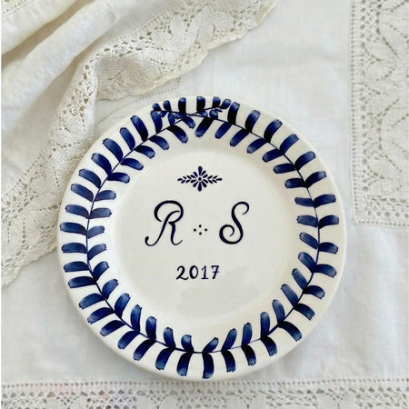 Personalised Monogram Plate