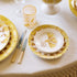 Sunflower Yellow Tassel Charger Plate