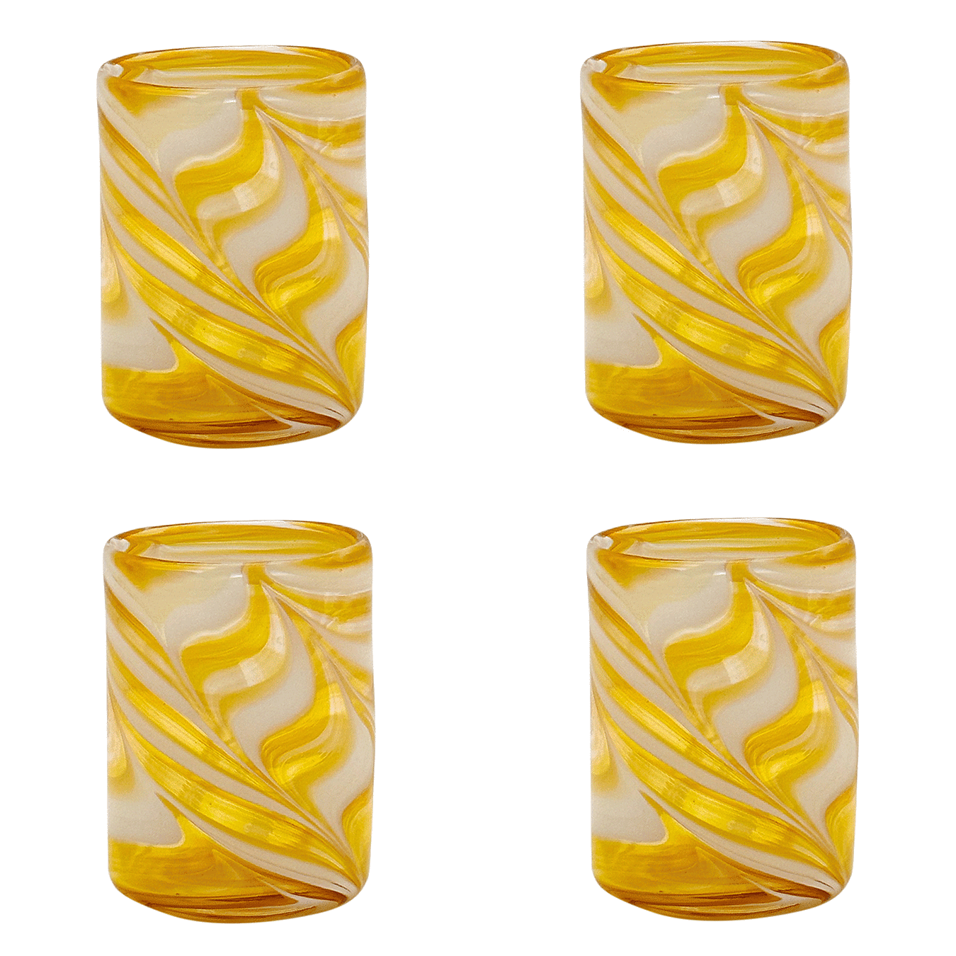 Tobacco Bellotto Tumblers (Set of 4)