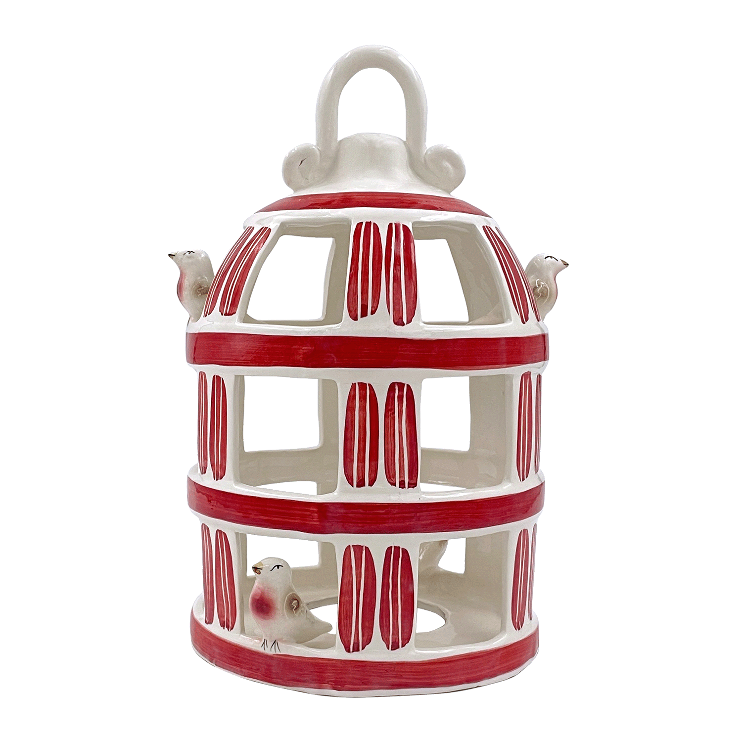 Red Robin Birdcage Lantern