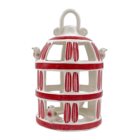 Red Robin Birdcage Lantern