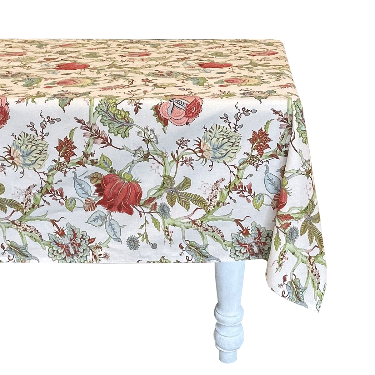 Verde Chintz Tablecloth