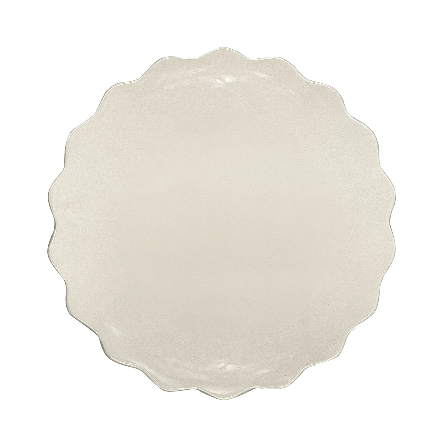 Scalloped Dinner Plate