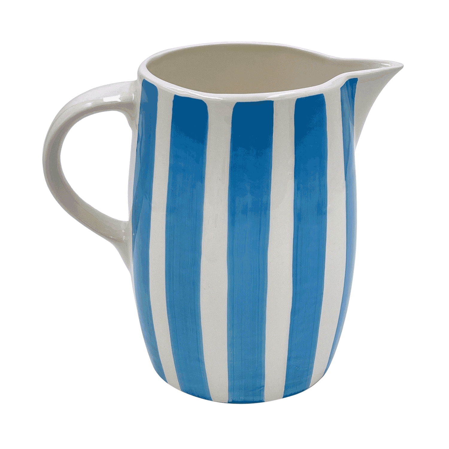 Light Blue Stripes Water Jug