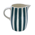 Green Stripes Water Jug