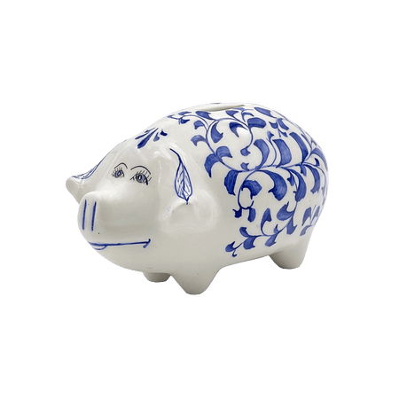 Blue Piggy Bank