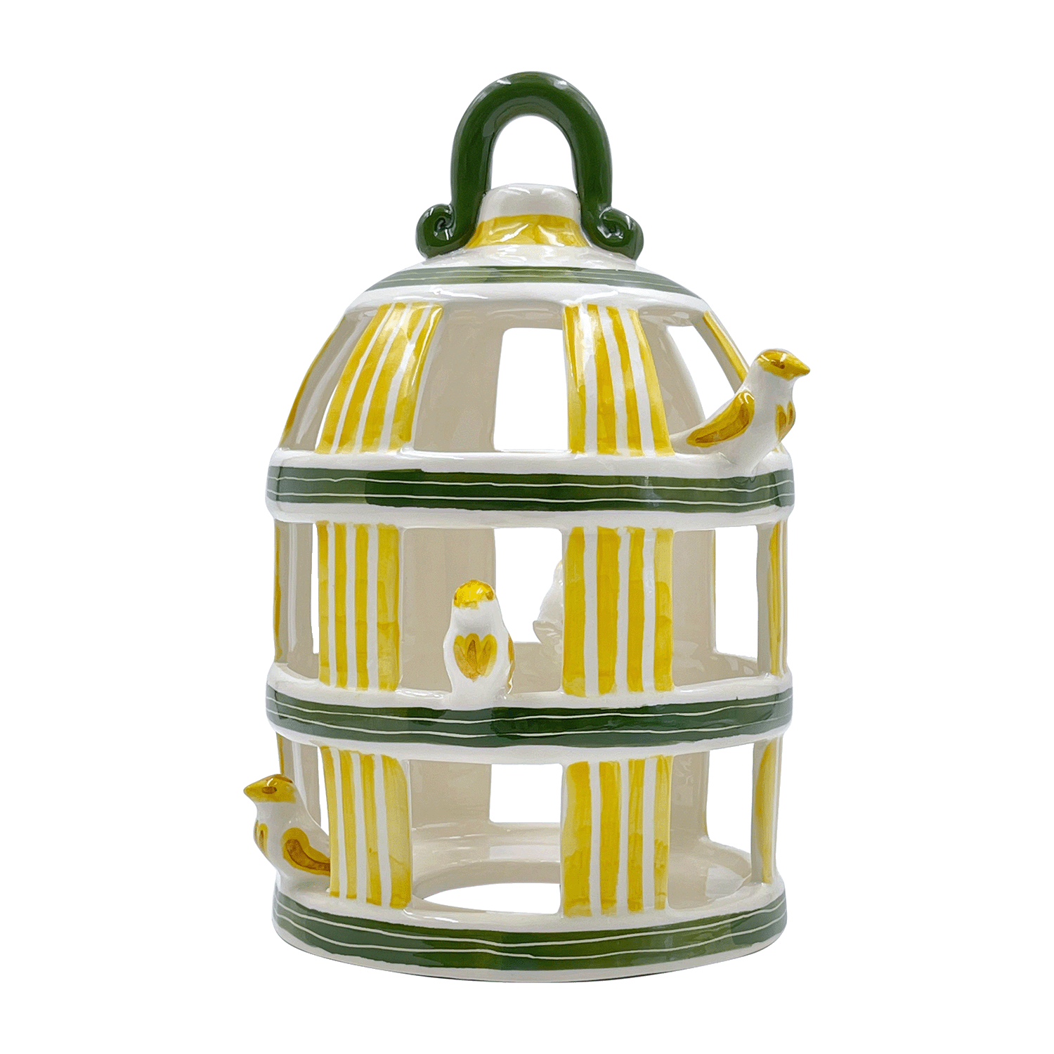 Yellow Birdcage Lantern