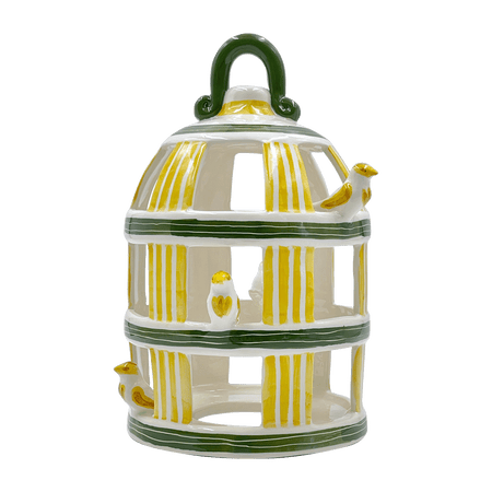 Yellow Birdcage Lantern