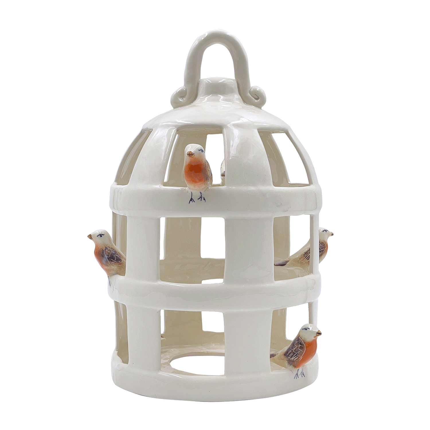 Robin Birdcage Lantern