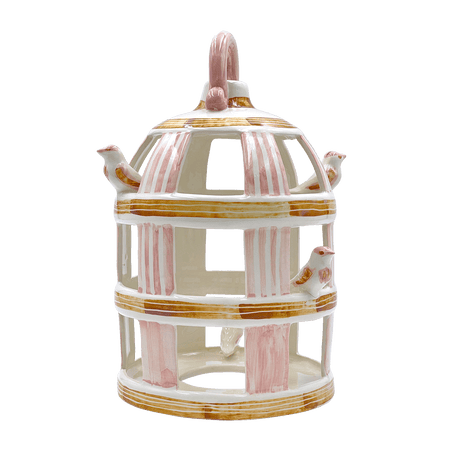 Pink Birdcage Lantern