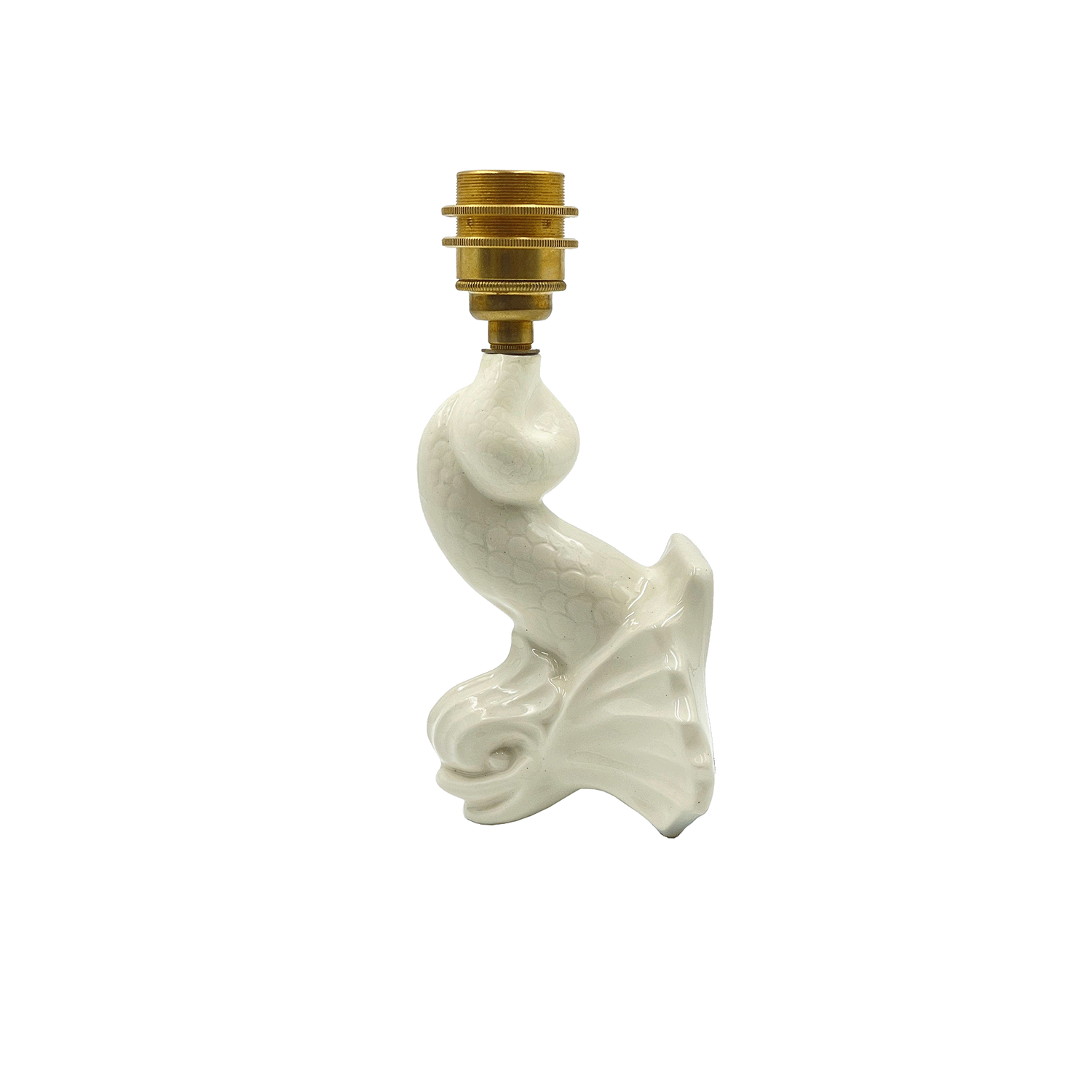 Cream Dolphin Wall Light