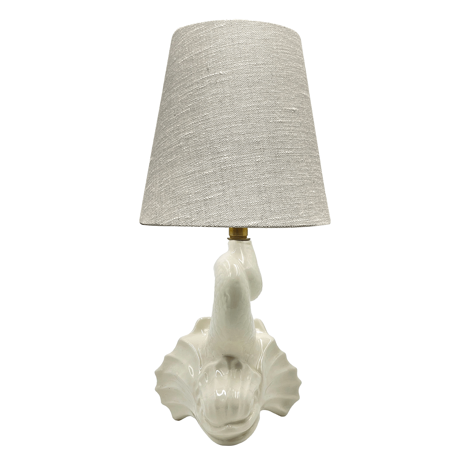 Cream Dolphin Wall Light