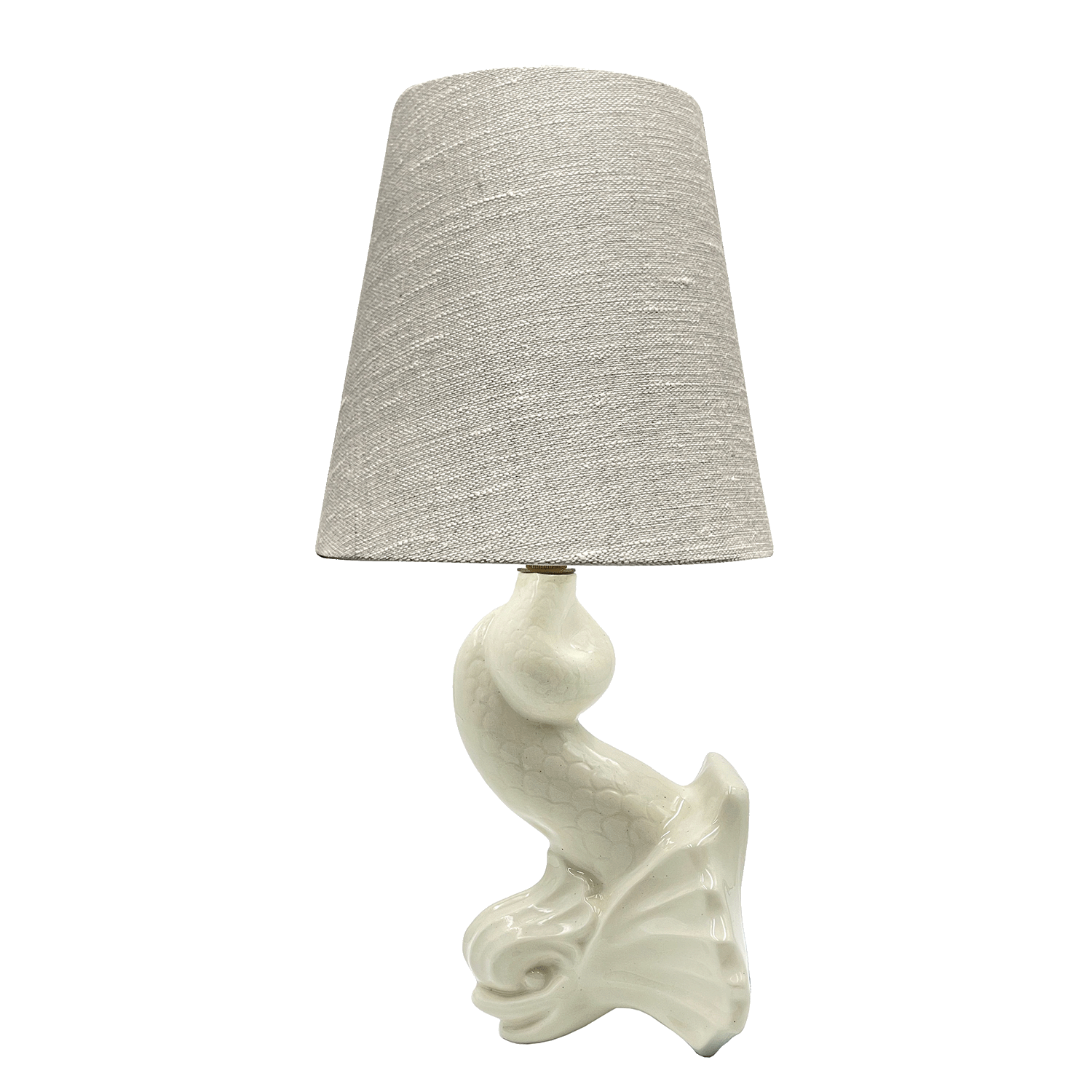 Cream Dolphin Wall Light