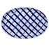 Blue Trellis Platter