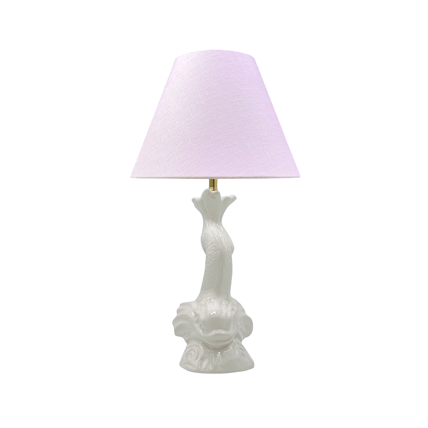 Pink Empire Linen Lampshade