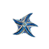 Sky Starfish Ornament