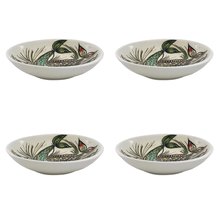 Blue Aldo Fish Pasta Bowls (Set of 4)