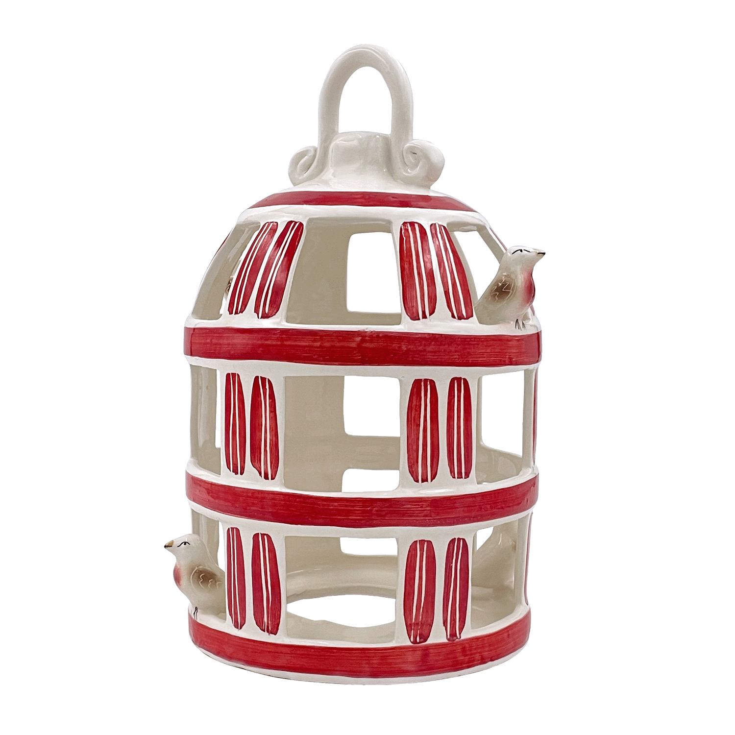 Red Robin Birdcage Lantern