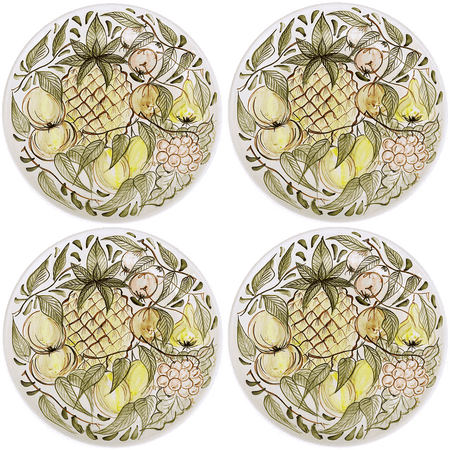 Fruit Charger Plates (Set of 4)