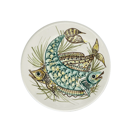 Yellow Aldo Fish Side Plate