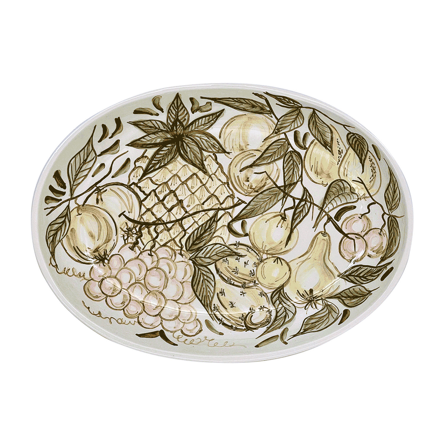 Small Fruit Oval Platter