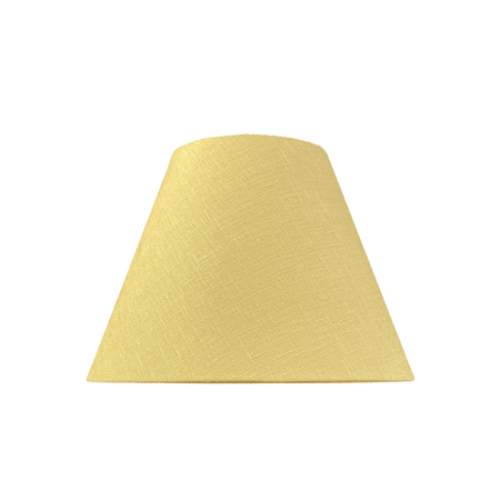 Yellow Empire Linen Lampshade