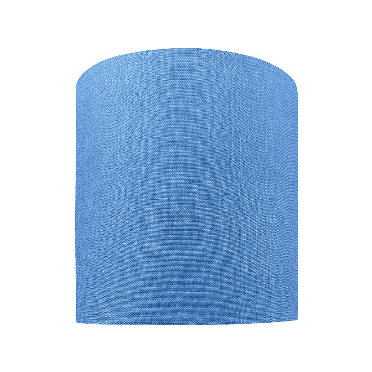 Navy Blue Drum Linen Lampshade