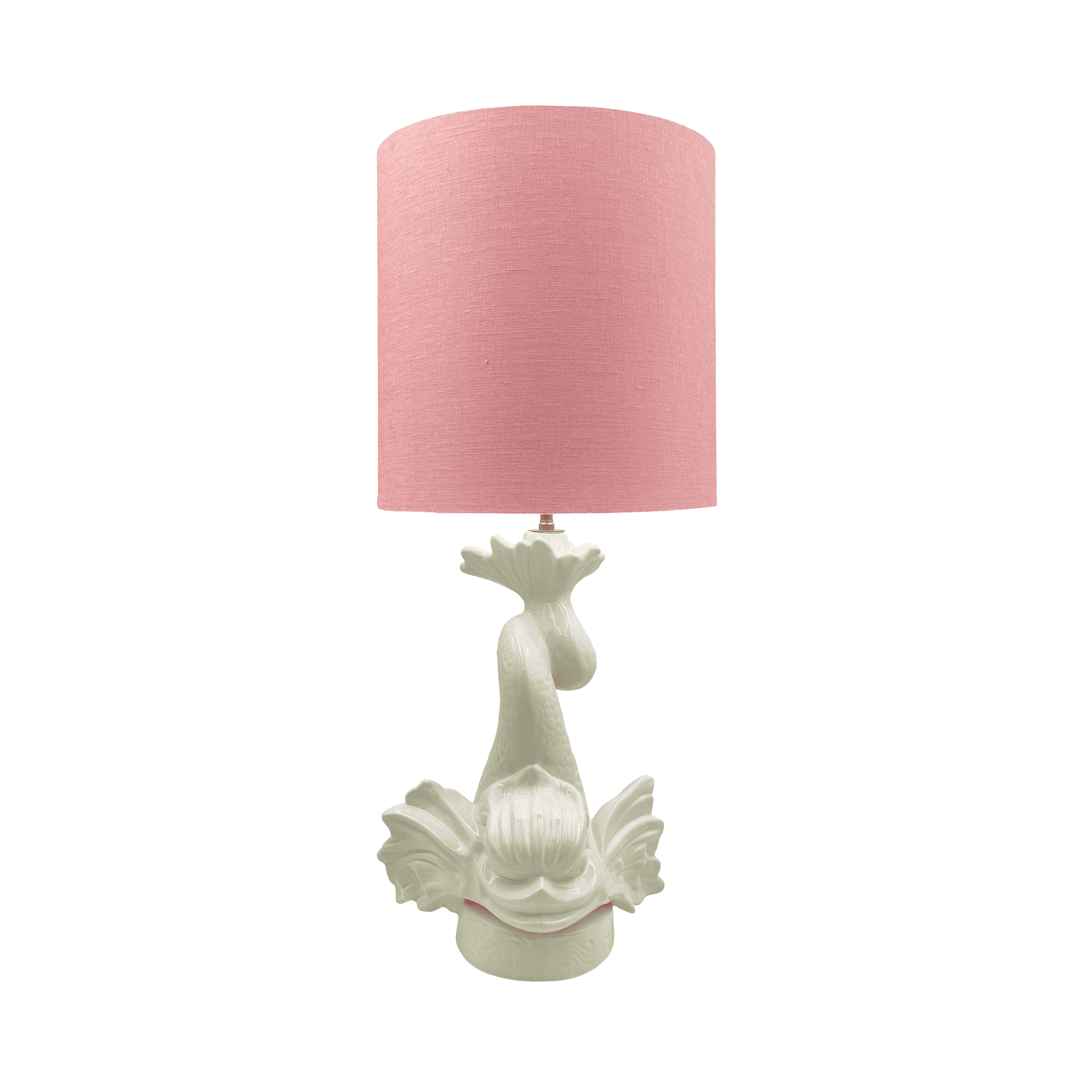 Red Drum Linen Lampshade