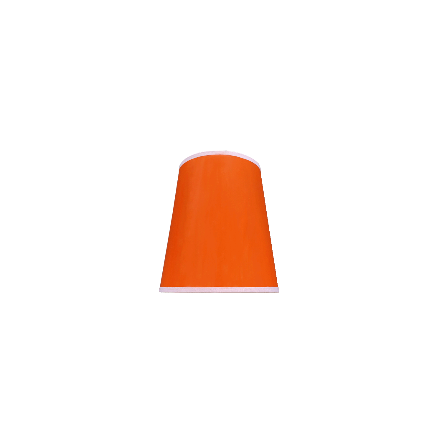 Orange Wall Light Shade Vinyl 15cm