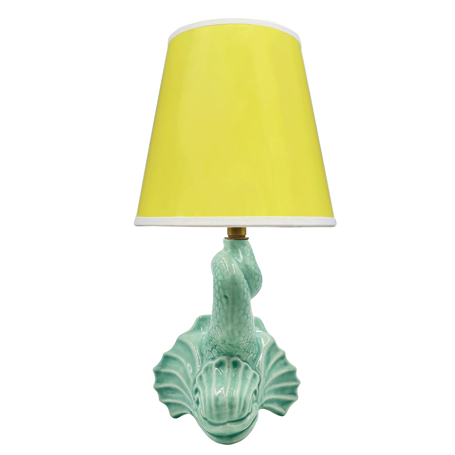 Yellow Wall Light Shade Vinyl 15cm