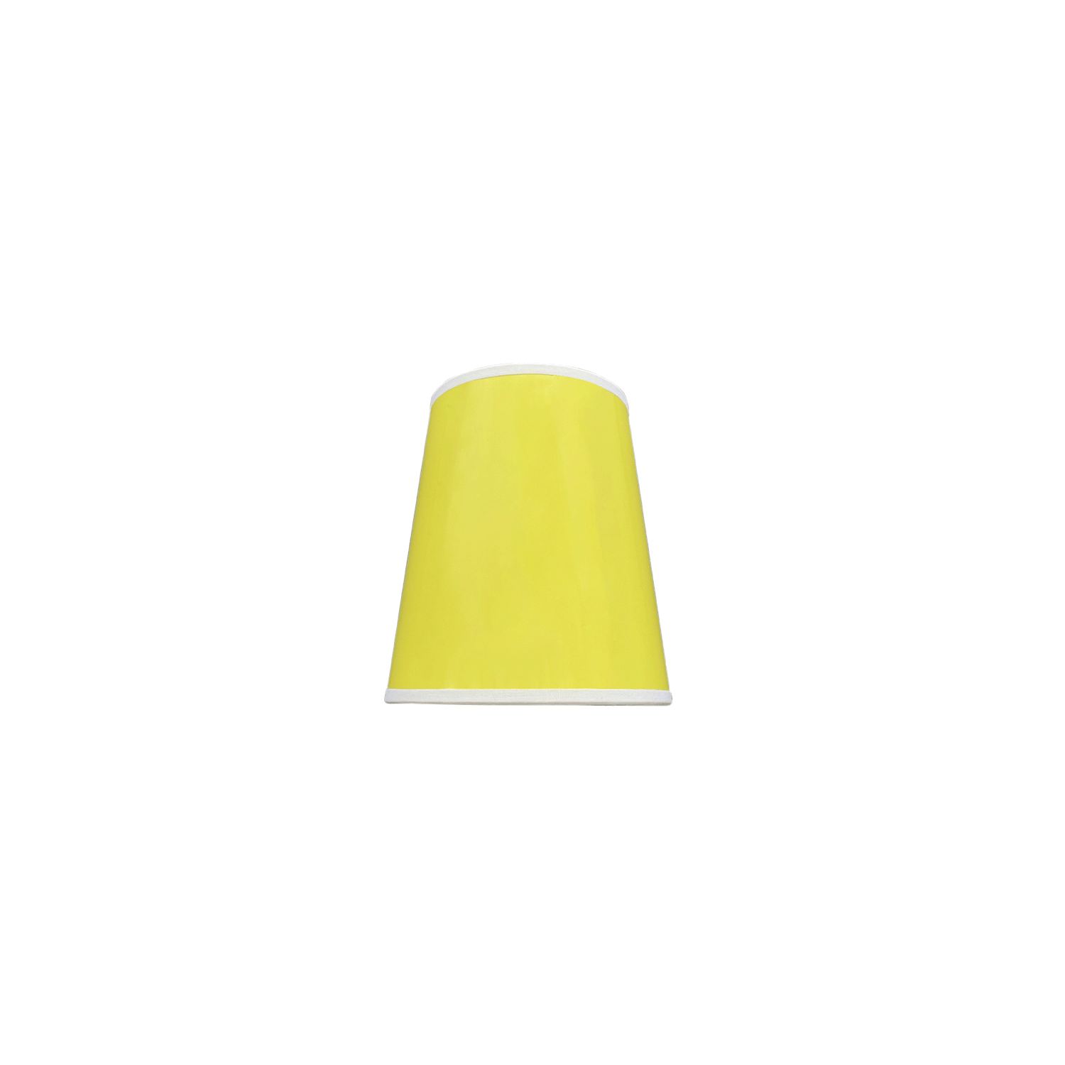 Yellow Wall Light Shade Vinyl 15cm