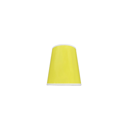 Yellow Wall Light Shade Vinyl 15cm