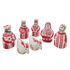 Red Nativity Set (7 Piece)