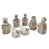 Brown Nativity Set (7 Piece)