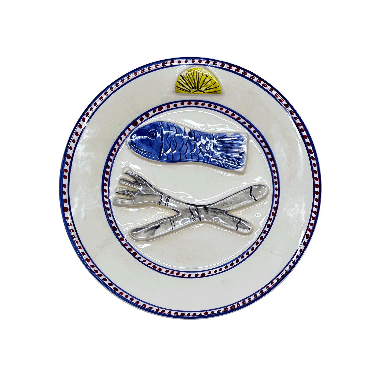 No Chips Please Plate