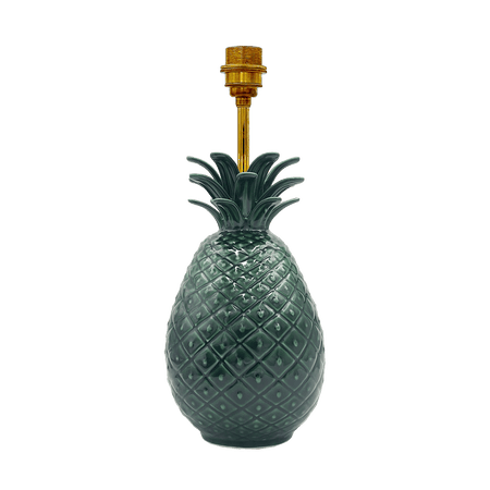 Small Emerald Green Pineapple Lamp