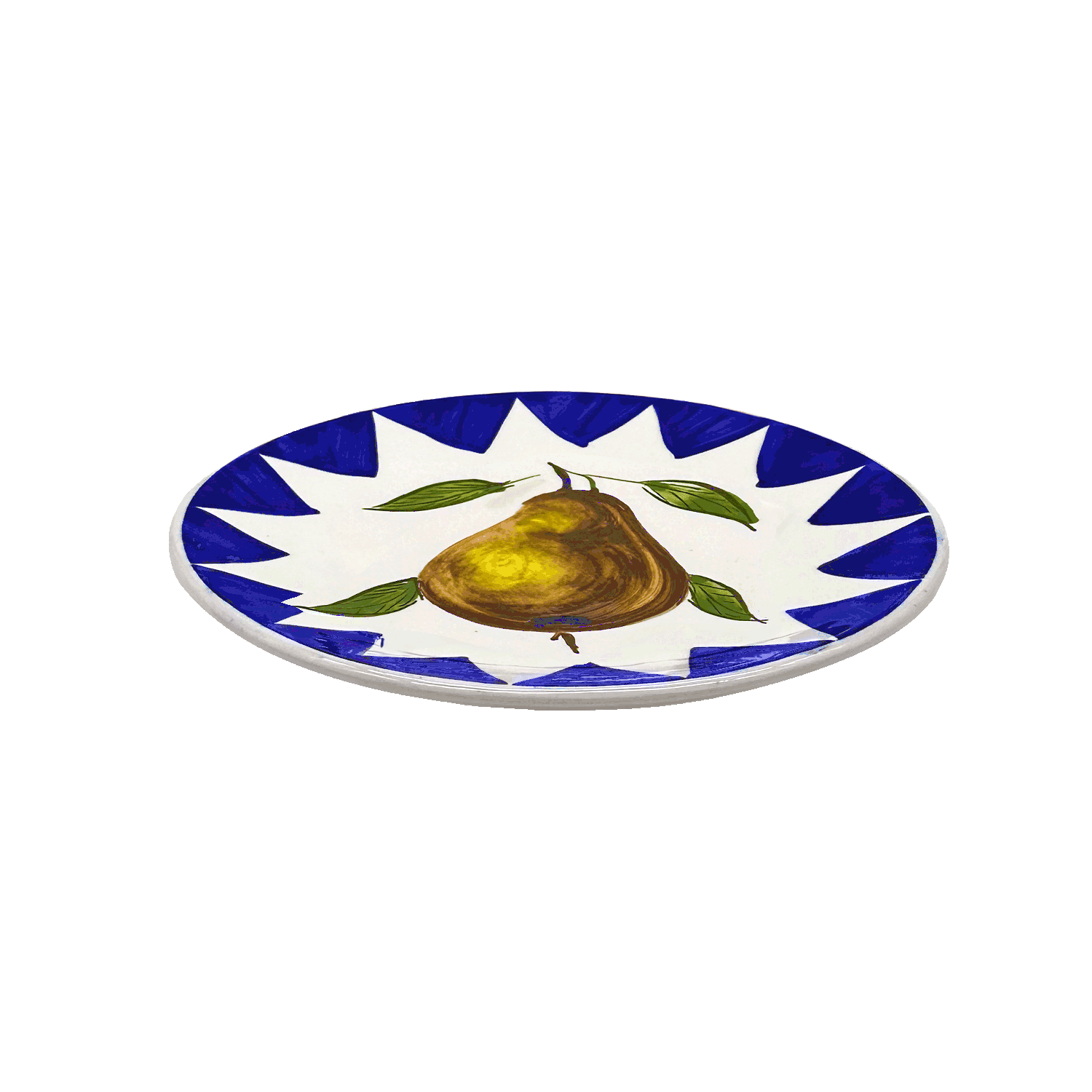 Pear Zigare Fruit Side Plate