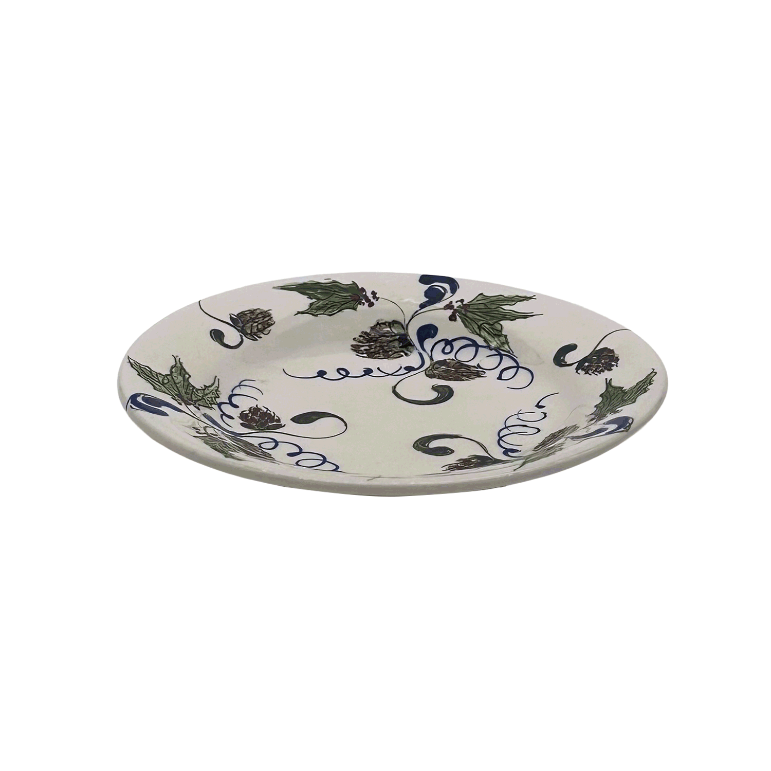 Botanical Dessert Plate