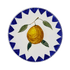 Orange Zigare Fruit Dinner Plate