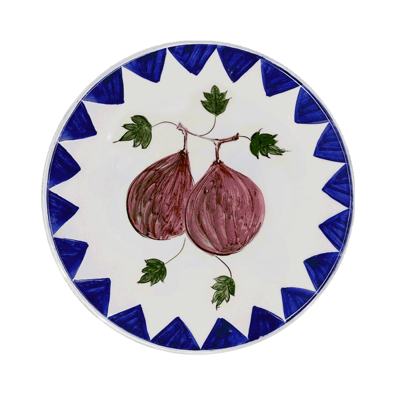 Fig Zigare Fruit Dinner Plate