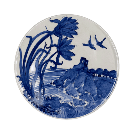Melita Blue Dinner Plate