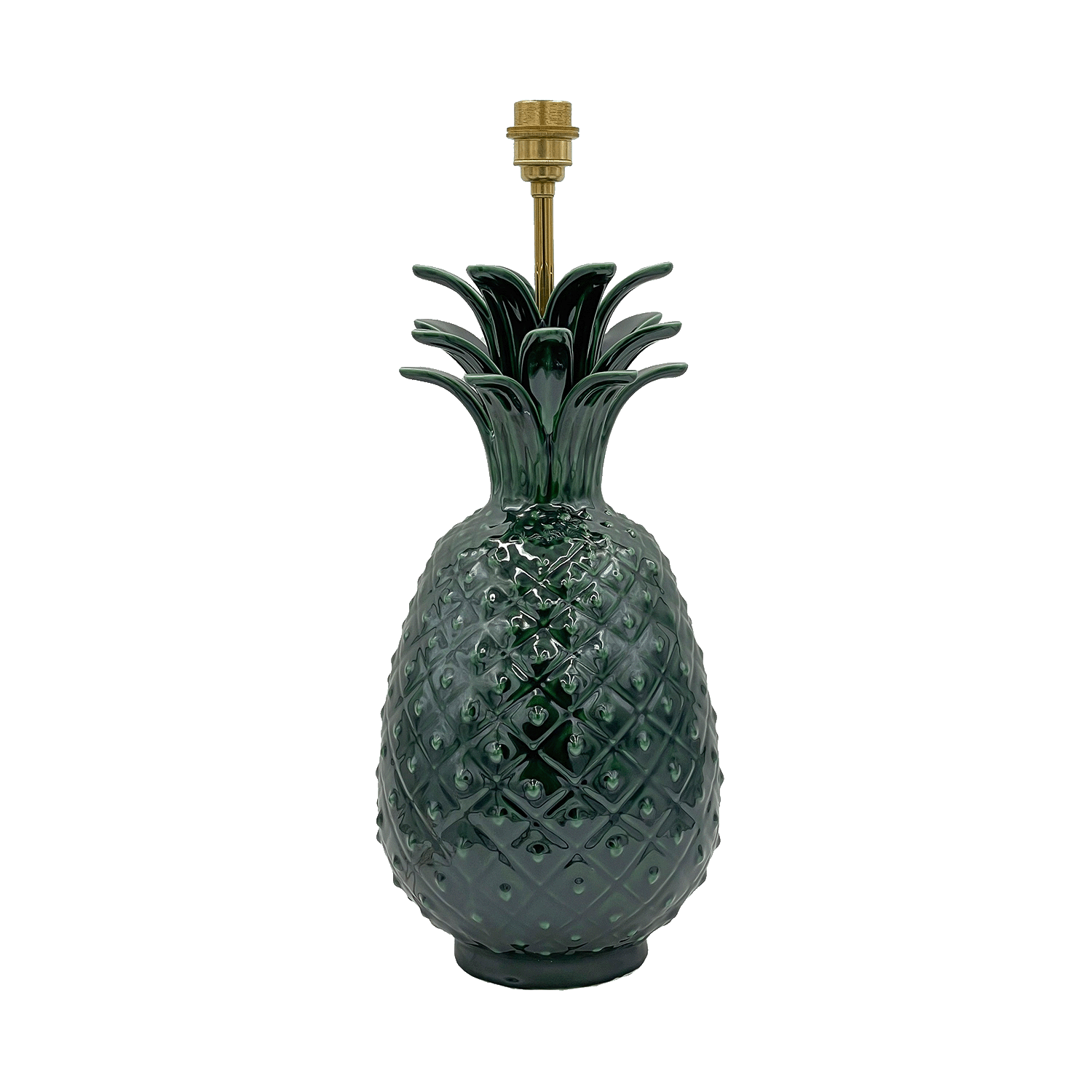 Emerald Green Pineapple Lamp